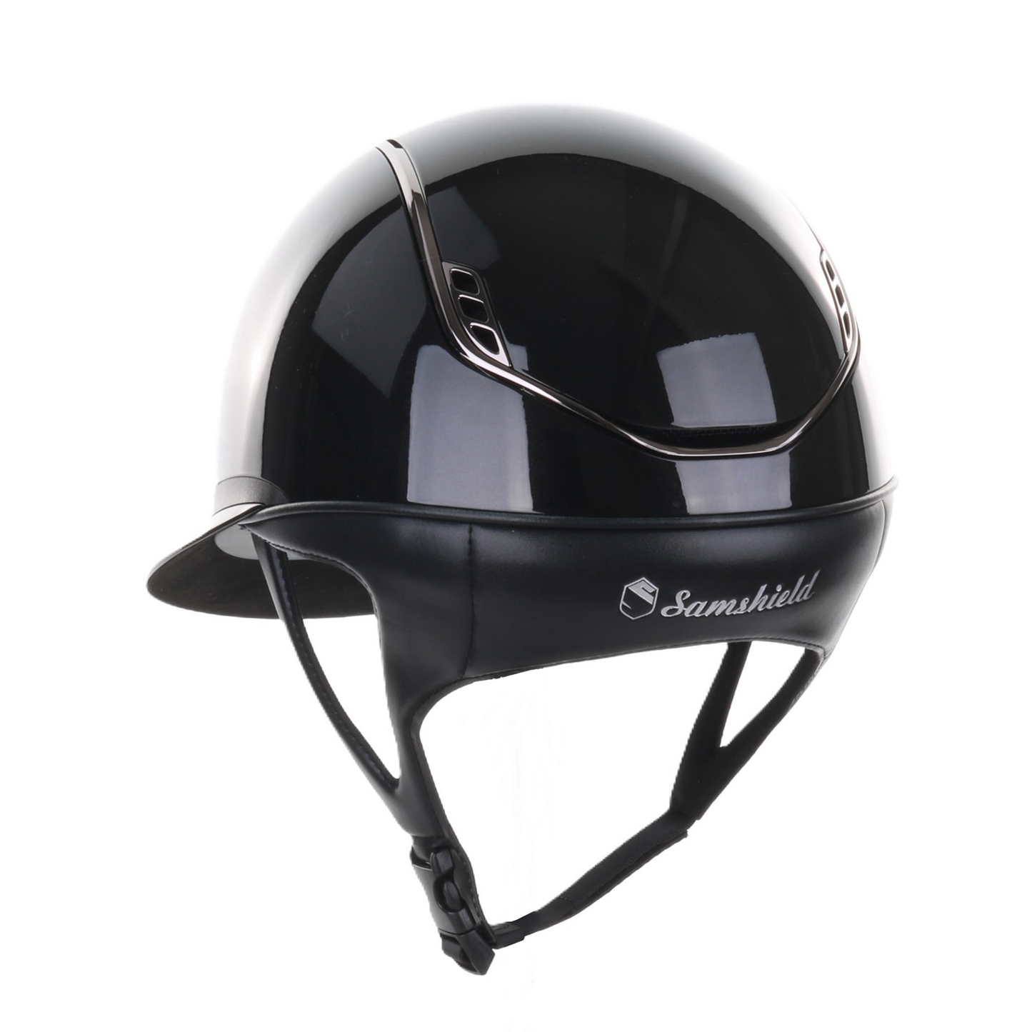 Samshield 2.0 Paardrijhelm Miss Shield Shadowglossy Zwart