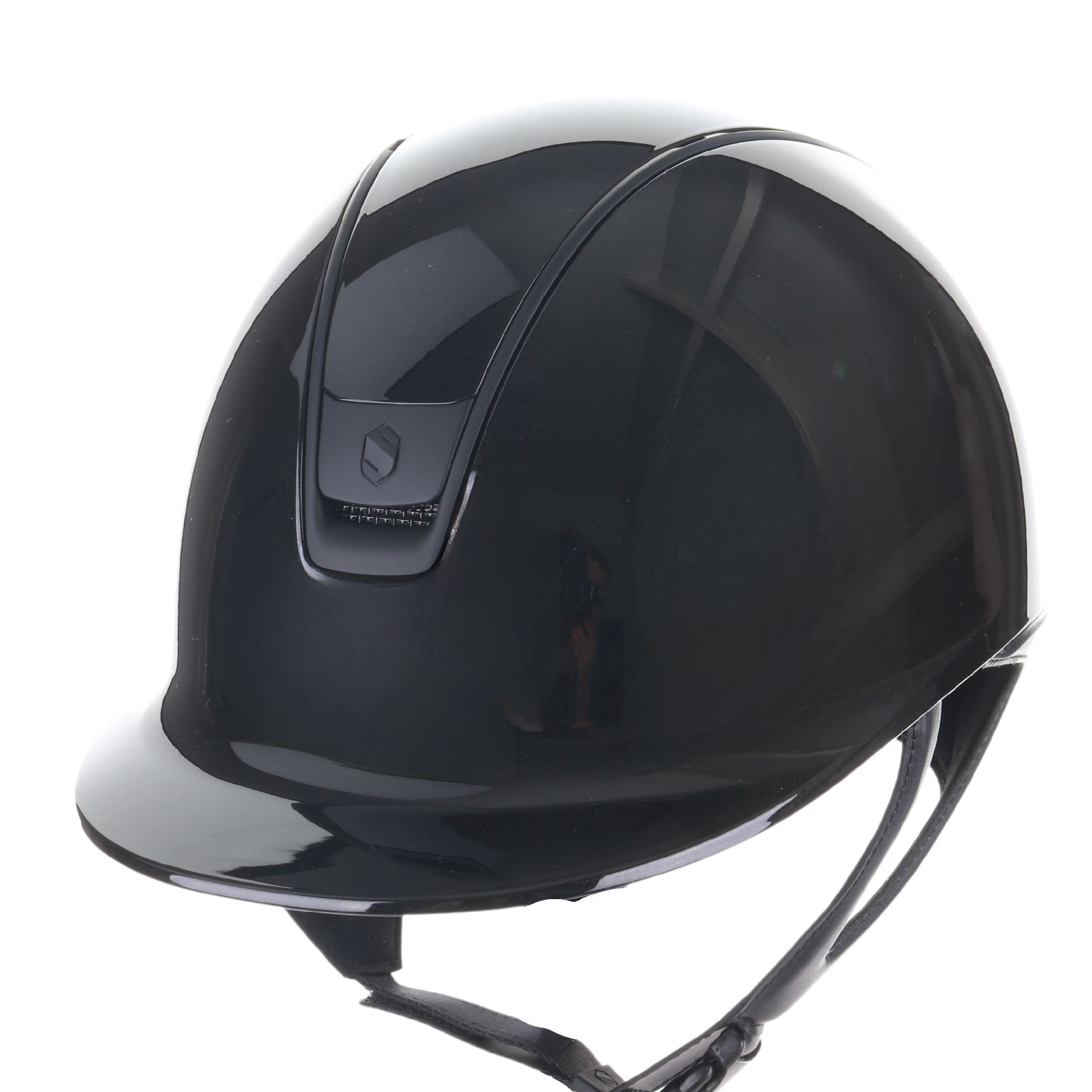 Samshield 2.0 Shadowglossy Darkline Paardrijhelm Zwart Zwart