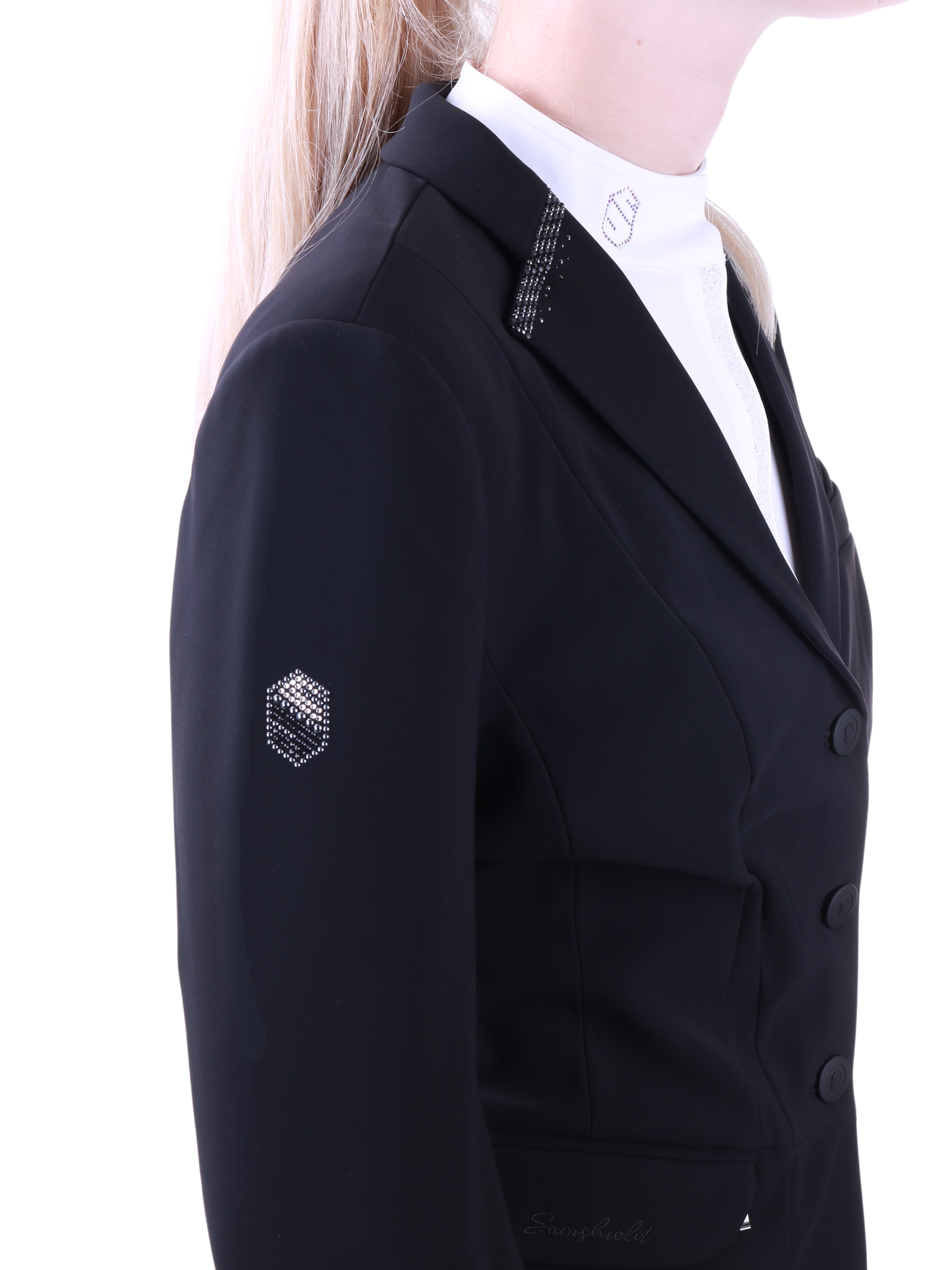 Samshield Paardrijjasje Dames Victory Pearl Zwart