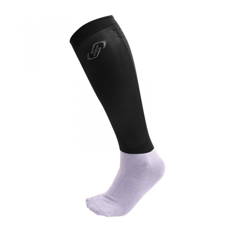 One Equestrian Show Socks Paardrijsokken 3 pack zwart/grijs