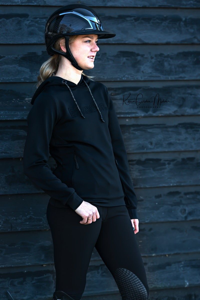 Samshield Miss XJ paardrijhelm zwart