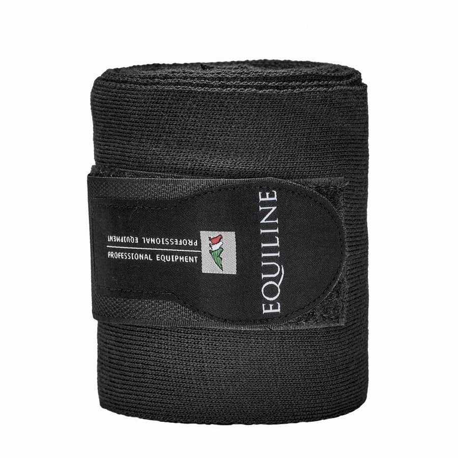 Equiline Stal bandages Stable zwart Zwart