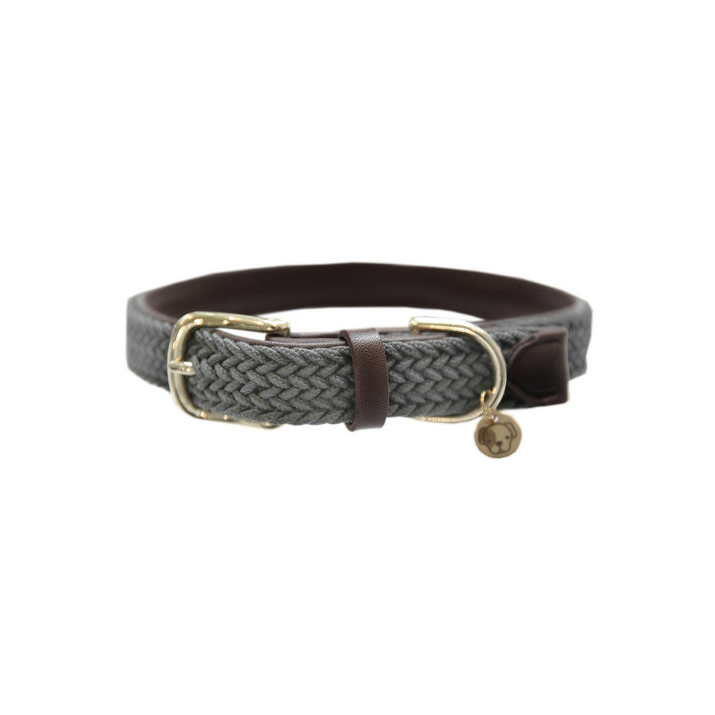 Kentucky Dogwar Gevlochten Nylon Hondenhalsband