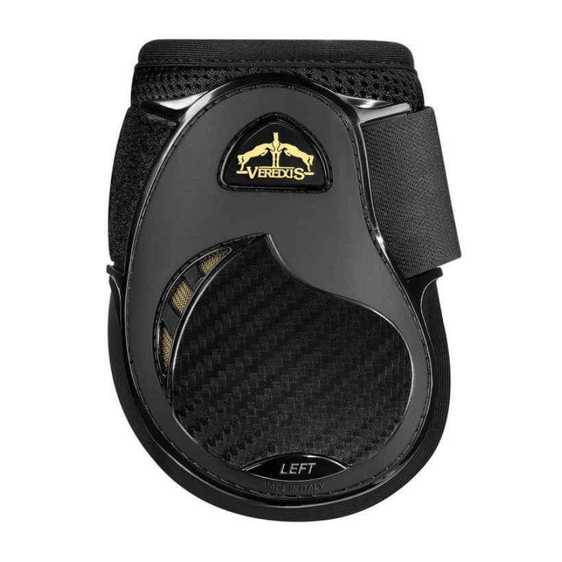 Veredus Strijklappen Young Horse Kevlar Gel Vento zwart Zwart