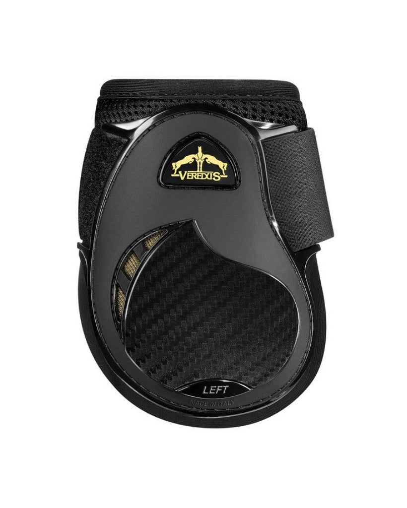 Veredus Strijklappen Young Horse Kevlar Gel Vento zwart Zwart