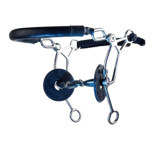 TRUST equestrian Sweet Iron Dubbelgebroken Hackamore combi lang