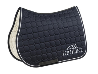 Equiline zadeldekje Outline springen donkerblauw
