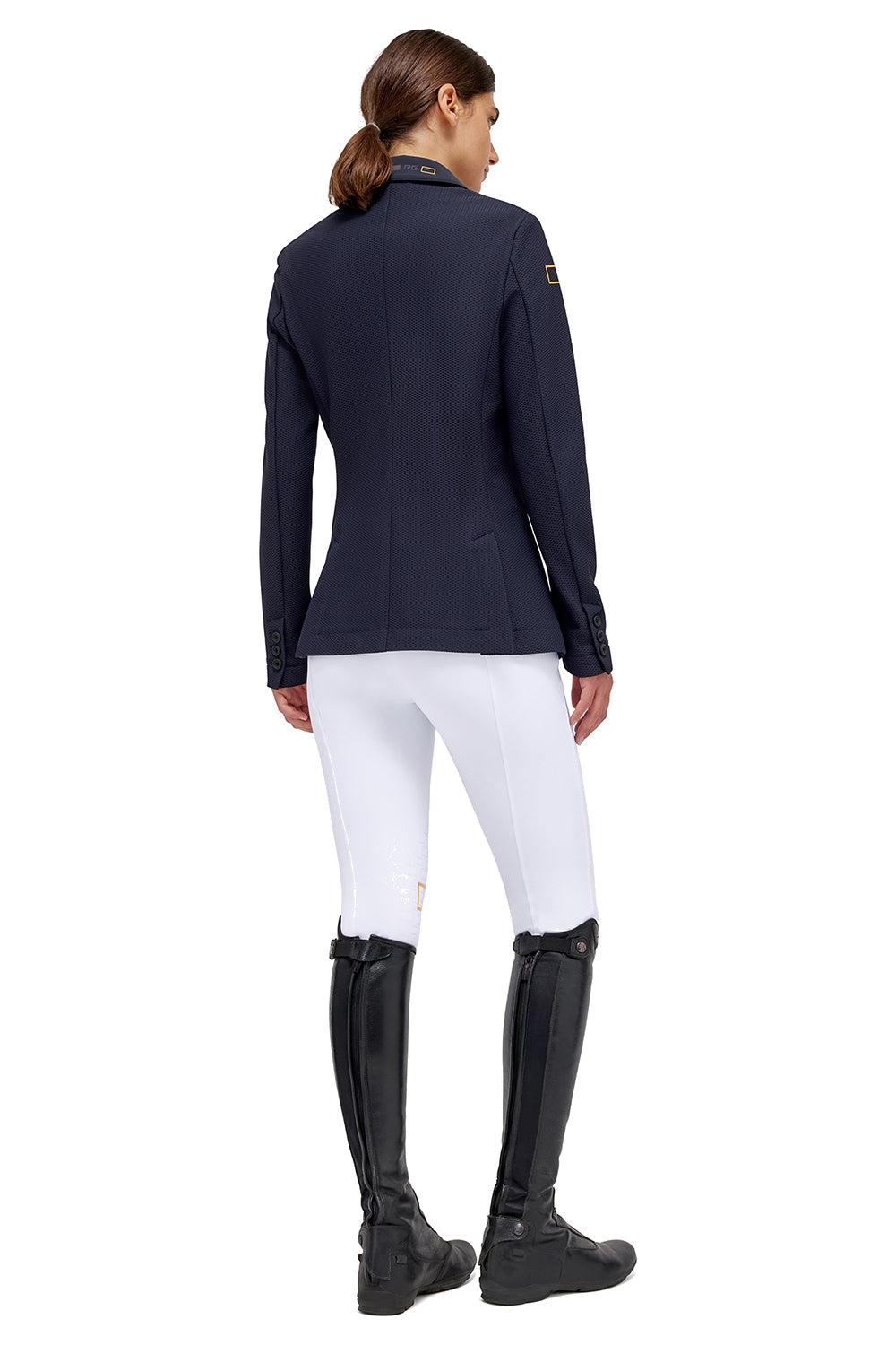 RG Wedstrijdjasje Jersey and Mesh Dames Navy