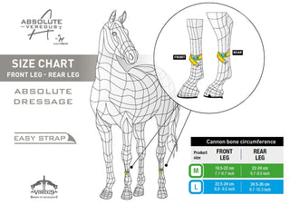 Veredus Absolute Protège-boulets Easy Strap noir