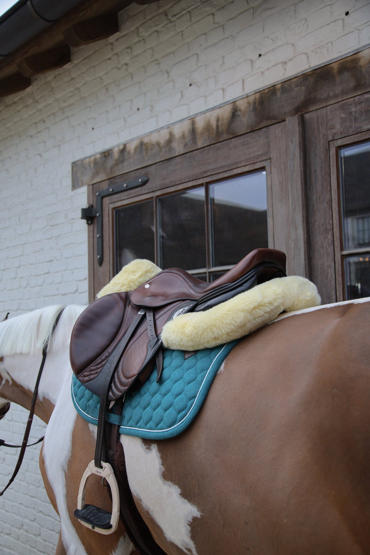 Kentucky Horsewear Zadelonderlegger Absorb Wol