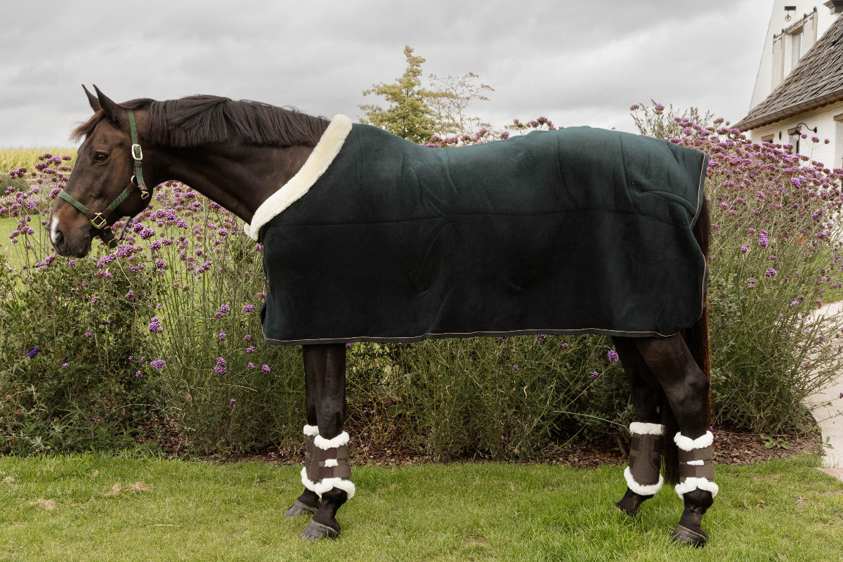 Kentucky Horsewear Fleecedeken Show Heavy Pine Green
