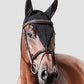 Equiline vliegenmuts extra lang Loop zwart