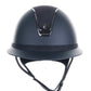 Samshield 2.0 Paardrijhelm Miss Shield Alcantara Chrome Black Zwart