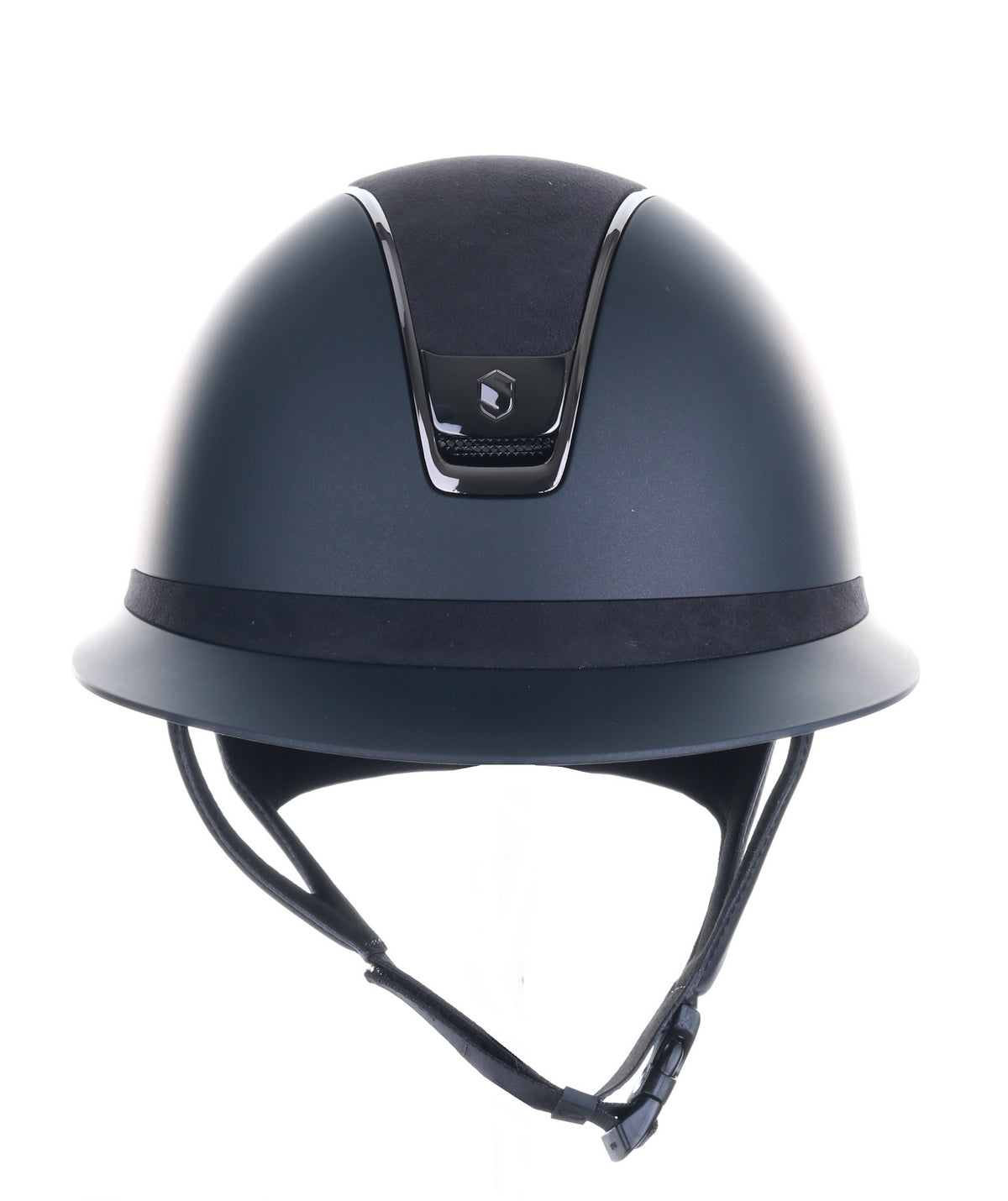 Samshield 2.0 Paardrijhelm Miss Shield Alcantara Chrome Black Zwart