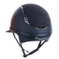 Samshield 2.0 Paardrijhelm Miss Shield Alcantara Chrome Black Zwart