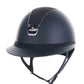 Samshield 2.0 Paardrijhelm Miss Shield Alcantara Chrome Black Zwart