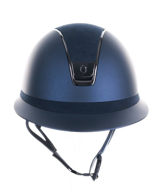 Samshield 2.0 Paardrijhelm Miss Shield Alcantara Black Chrome Navy