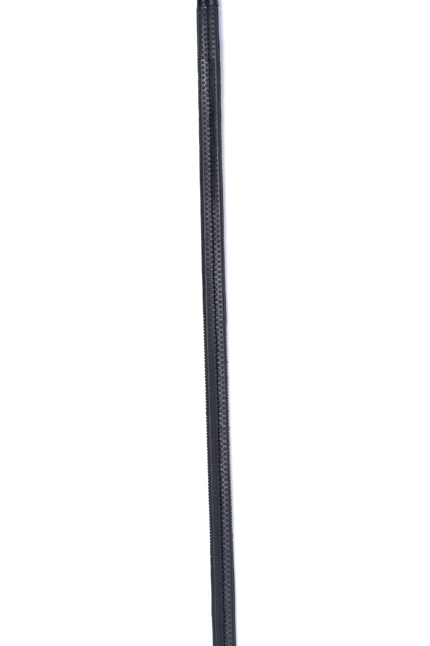 TRUST Samorin rubberen teugels (13mm) zilveren gespen Zwart