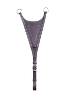 LJ Leathers Pro Selected Heritage Dichte Bib Martingaalvork bruin-zilver Full