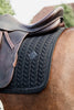 Kentucky Horsewear Zadeldekje Glitter Stone Dressuur Zwart