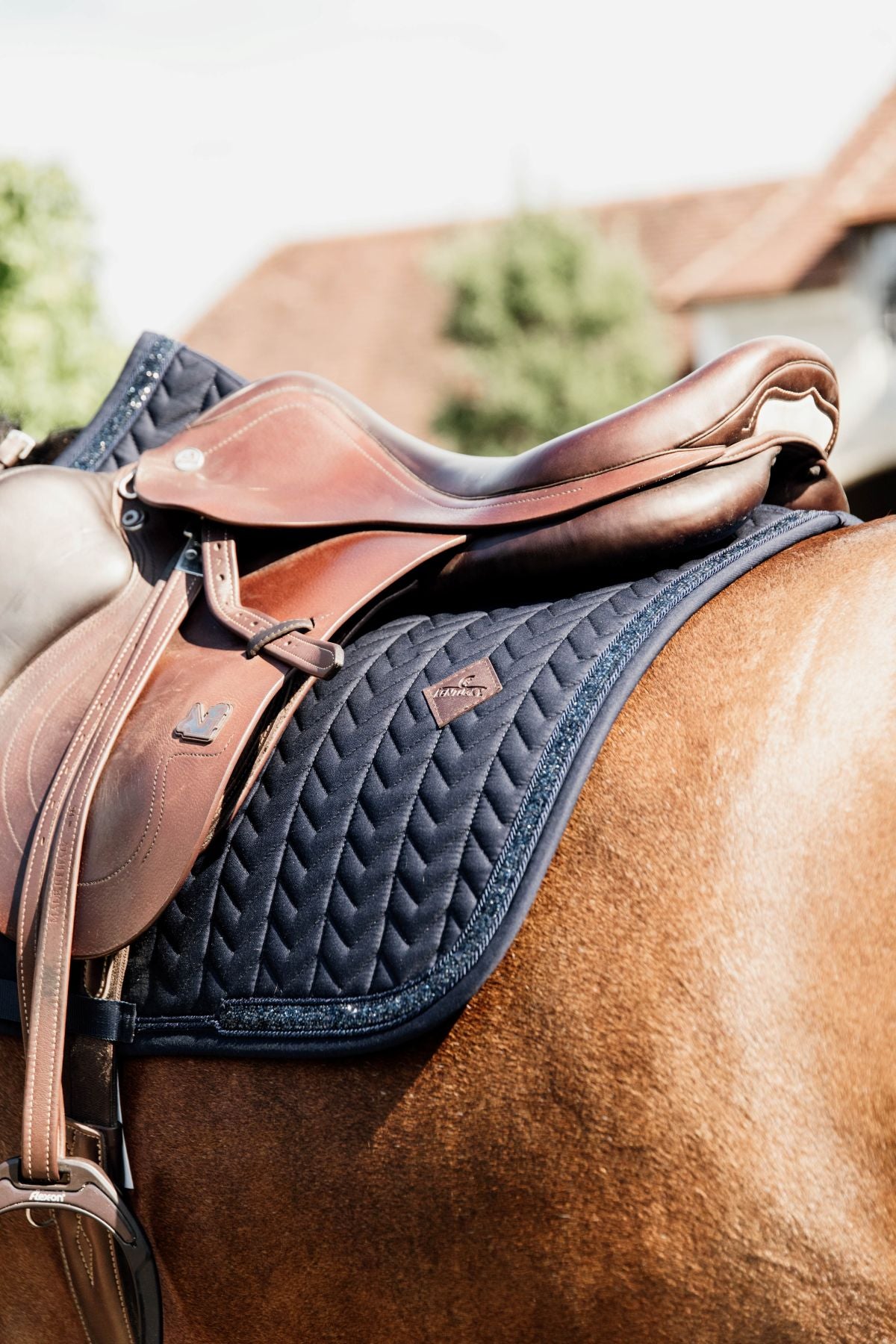 Kentucky Horsewear Zadeldekje Glitter Stone Springen