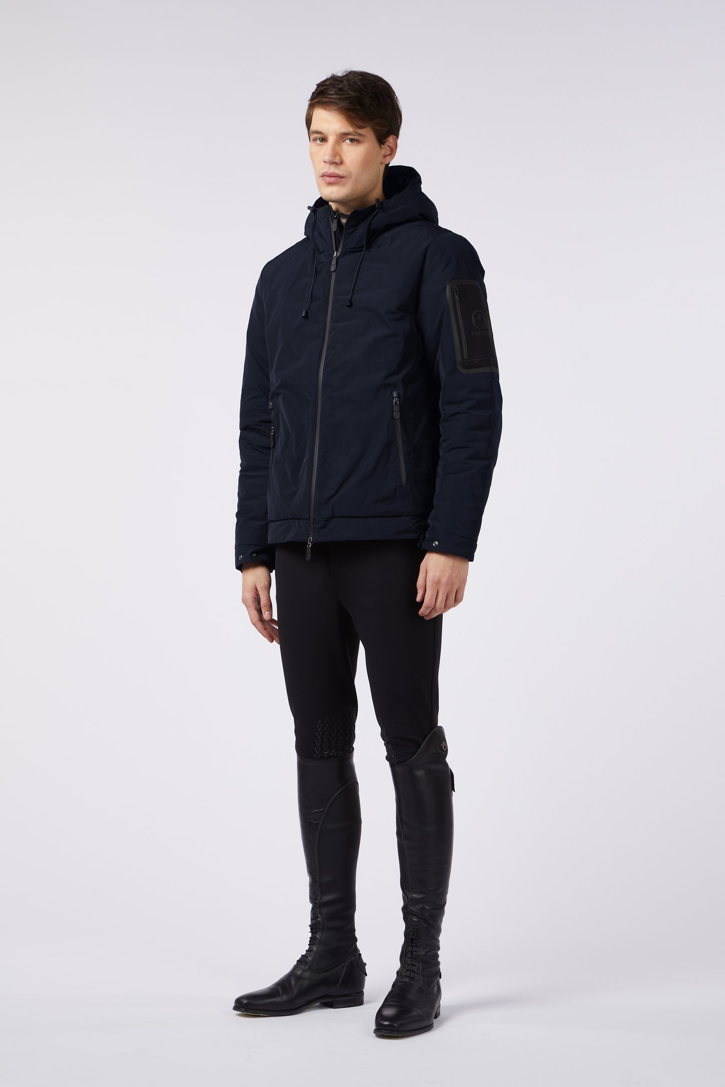 Vestrum padded jas heren Amburgo Navy