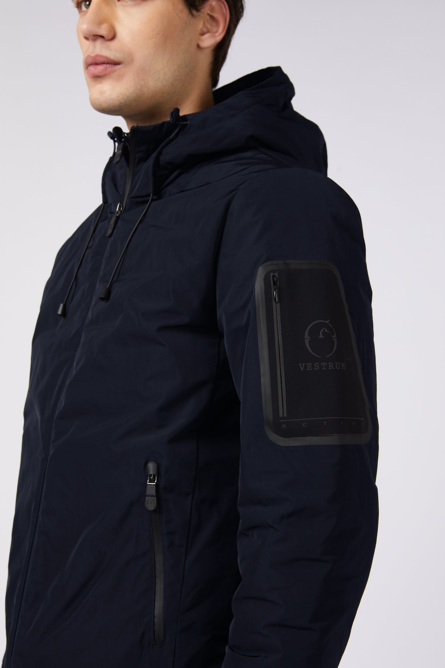 Vestrum padded jas heren Amburgo Navy