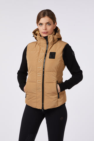 Vestrum padded vest dames Chiba Biscuit