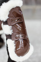 Kentucky Horsewear Peesbeschermers Bamboo Elastic Vegan Sheepskin