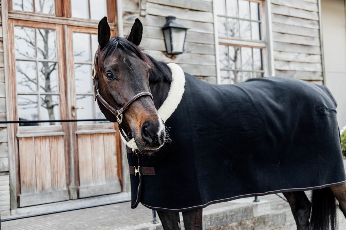 Kentucky Horsewear Fleecedeken Show Heavy Zwart