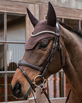 Kentucky Horsewear Vliegenmuts Wellington Soundless Bruin