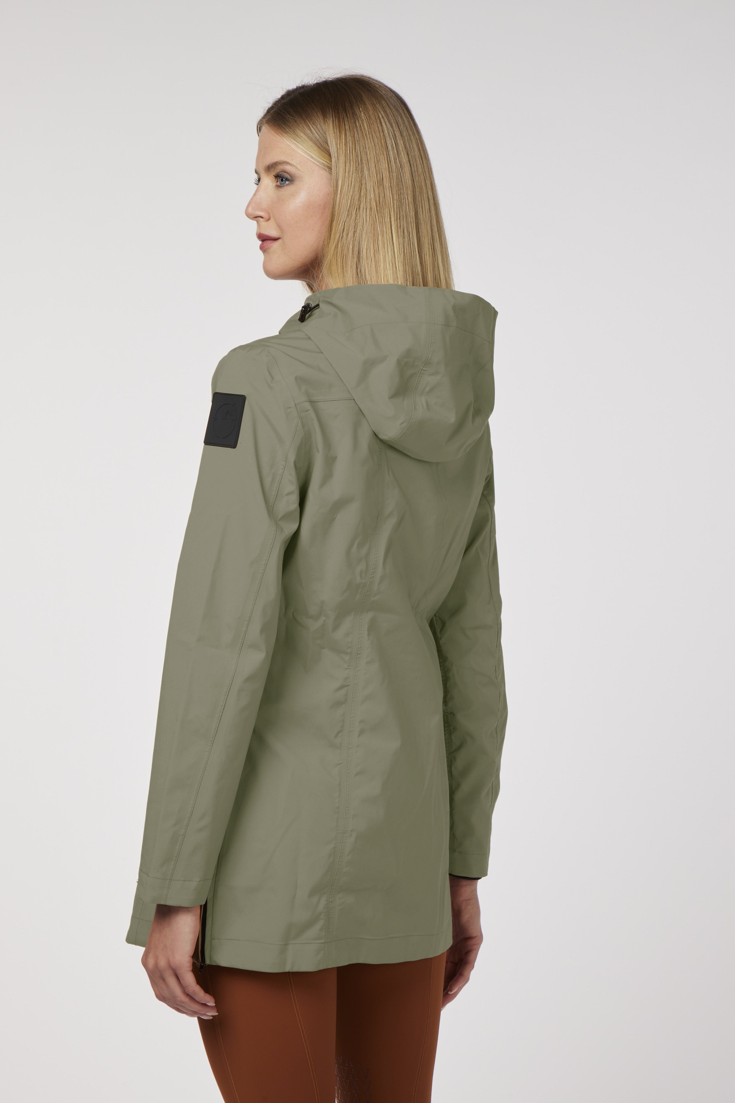 Vestrum regen parka dames Chia Silver Sage