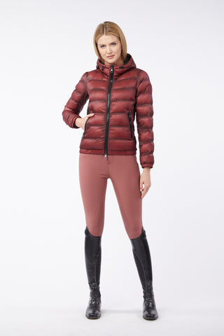 Vestrum padded jas dames Pusan Dark Mauve