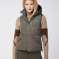 Vestrum padded vest dames Herne Dark Olive