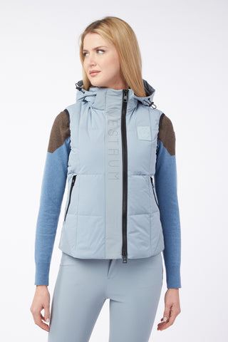 Vestrum padded vest dames Amman Cloud Blue