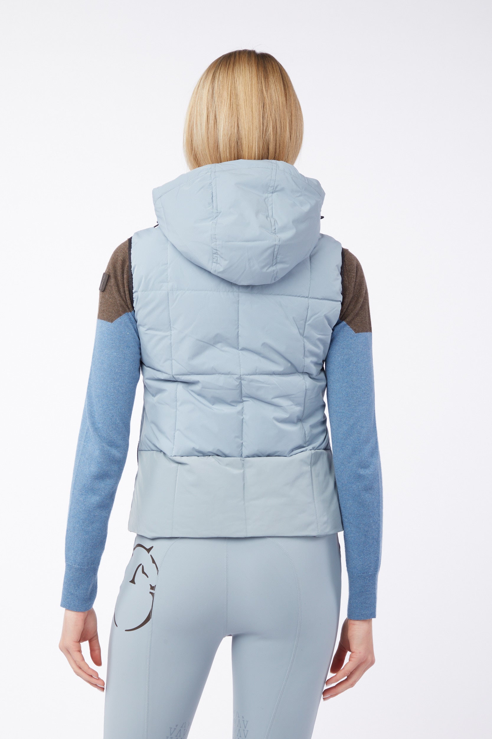 Vestrum padded vest dames Amman Cloud Blue