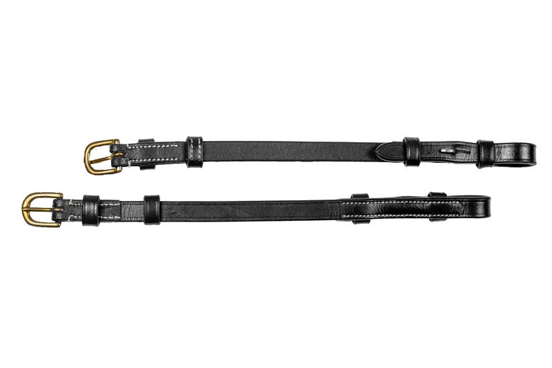 LJ Leathers New Pro Bakstukken Zwart Goud kleurig