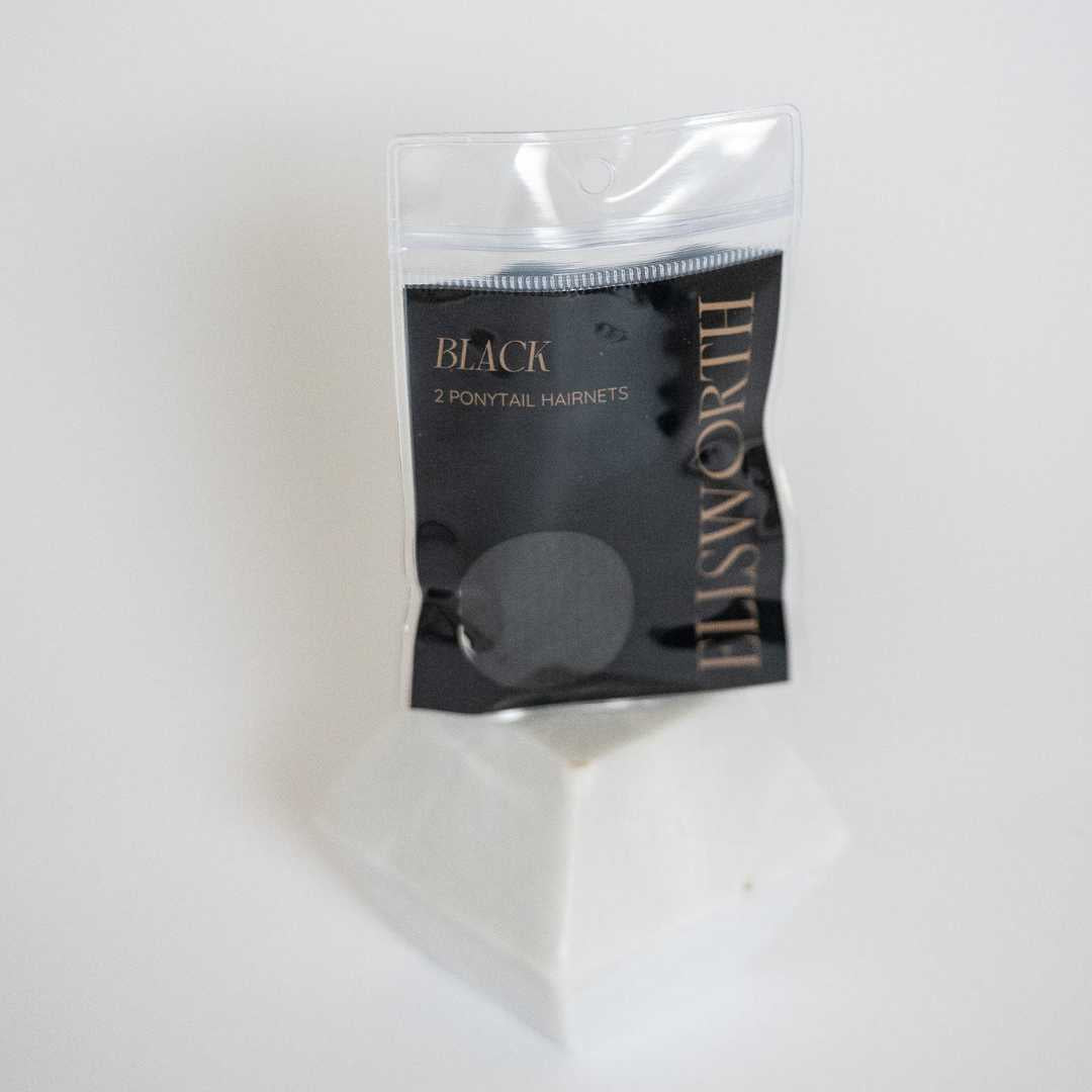 Ellsworth haarnetje Zwart (set van 2 stuks)