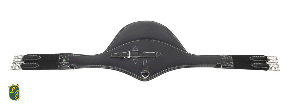 LJ Leathers Singel Leder met buikflap