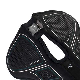 Acavallo Zero Impact Withers Free half pad zadelonderlegger zwart