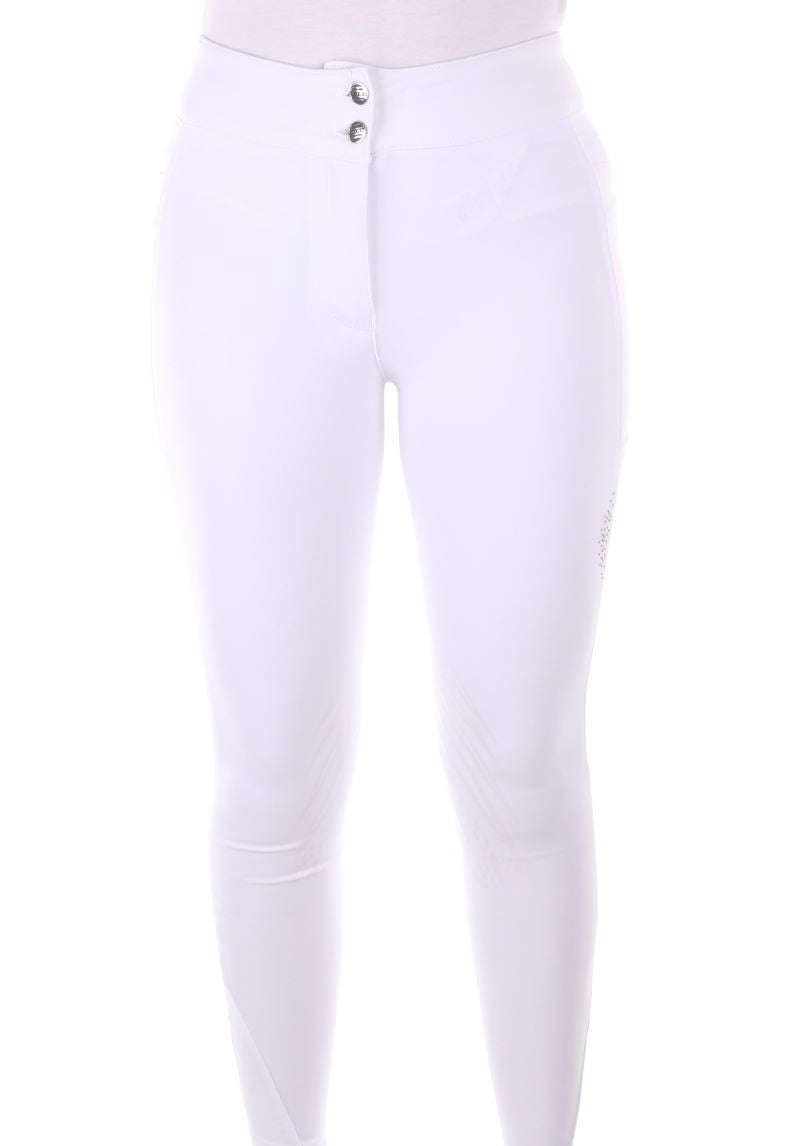 Animo rijbroek knie grip dames Nicky wit