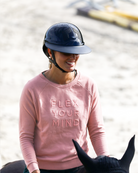 Flex-on Armet Paardrijhelm Star Angel Navy Polo Klep Zwarte Kinband