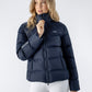 Equiline Veste Matelassée Femme Eqesatek Navy