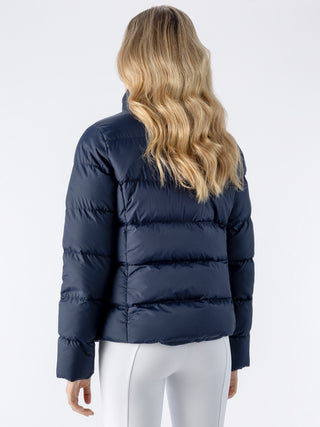 Equiline gewatteerde jas Dames Eqesatek Navy