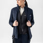 Equiline Dames Airbag Compatible Softshelljas Entrec Navy