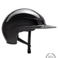 Equiline Paardrijhelm Xanto Sun Visor Gloss Swarovski Zwart