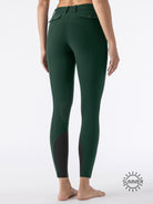 Equiline rijbroek dames knie grip Atirk Summer Verde