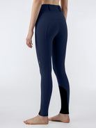 Equiline rijbroek dames knie grip hoge band Crystalek Navy