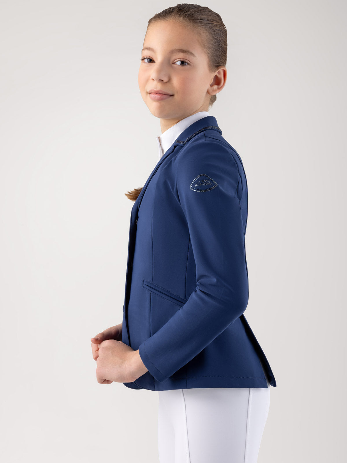 Equiline Wedstrijdjasje meisjes Ciac Navy