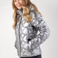 Equiline Gewatteerde Jas Dames Gasic Argento